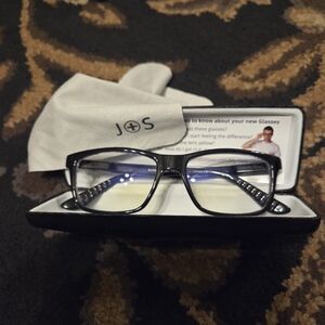 Black Glasses- Blue Light